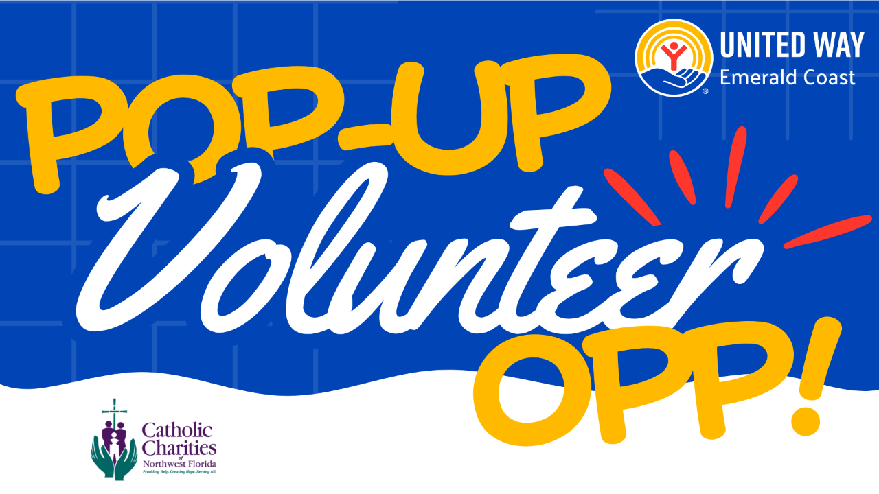 August Pop-Up Volunteer Opp!