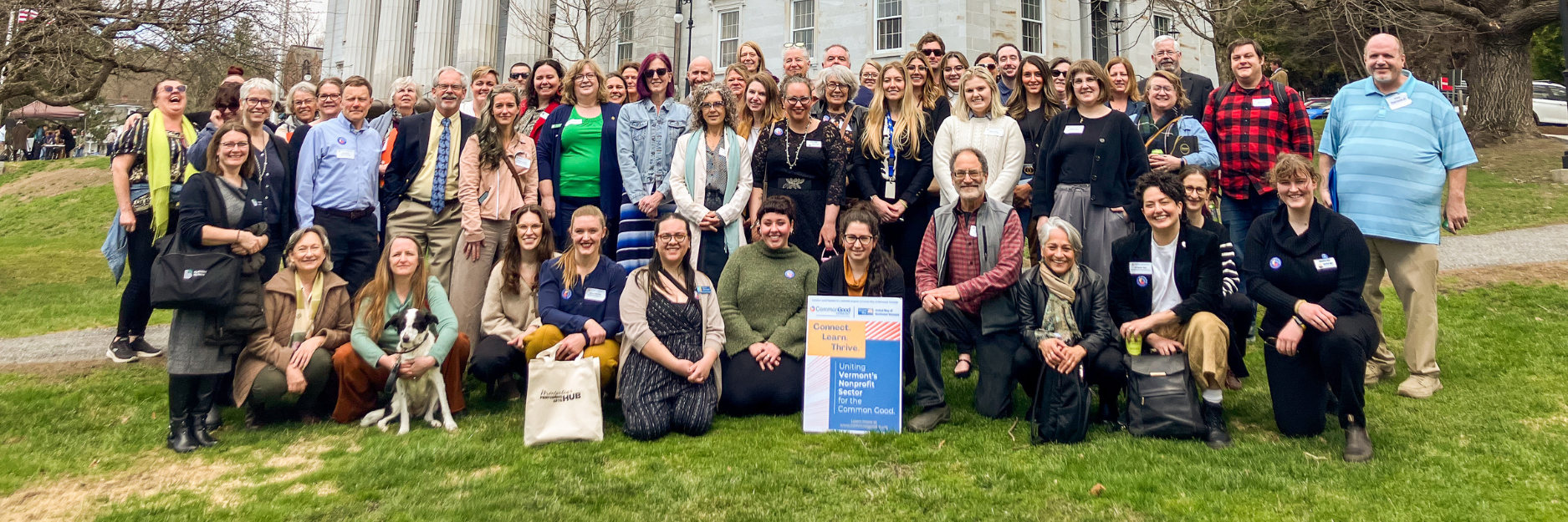 Nonprofits at the State House for Nonprofit Legislative Day.