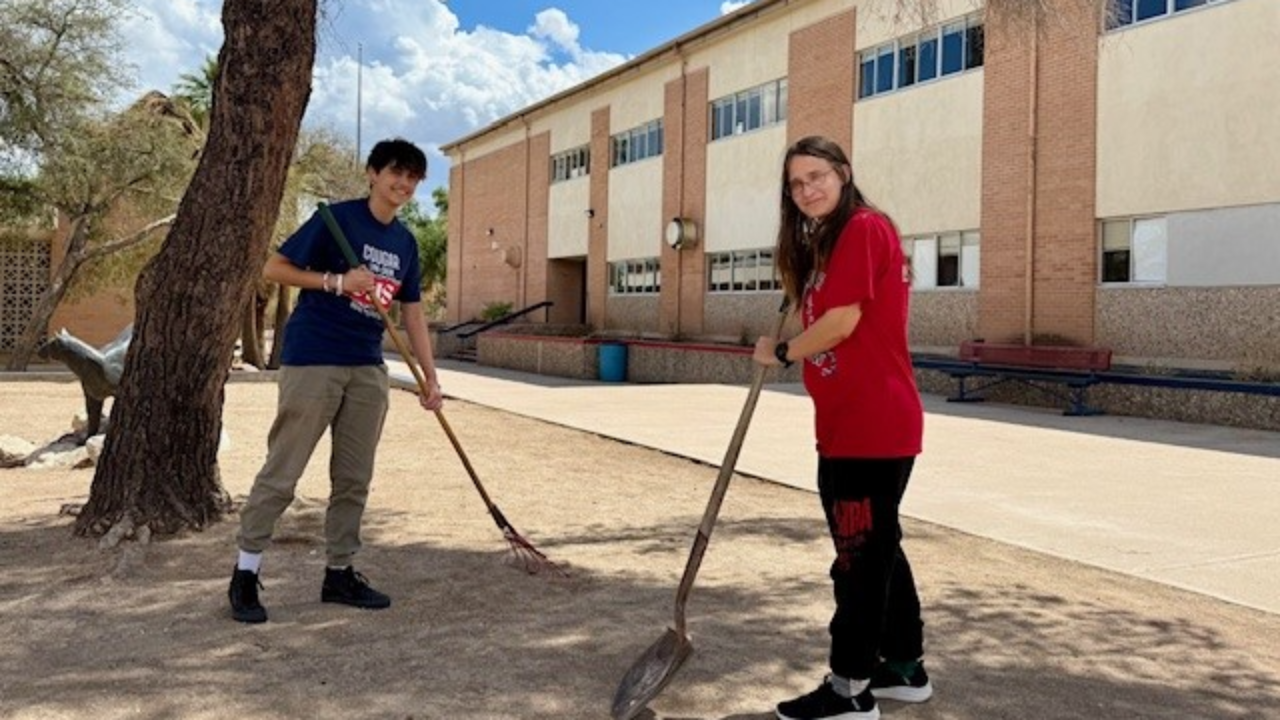Sahuaro High School Clean Up Day