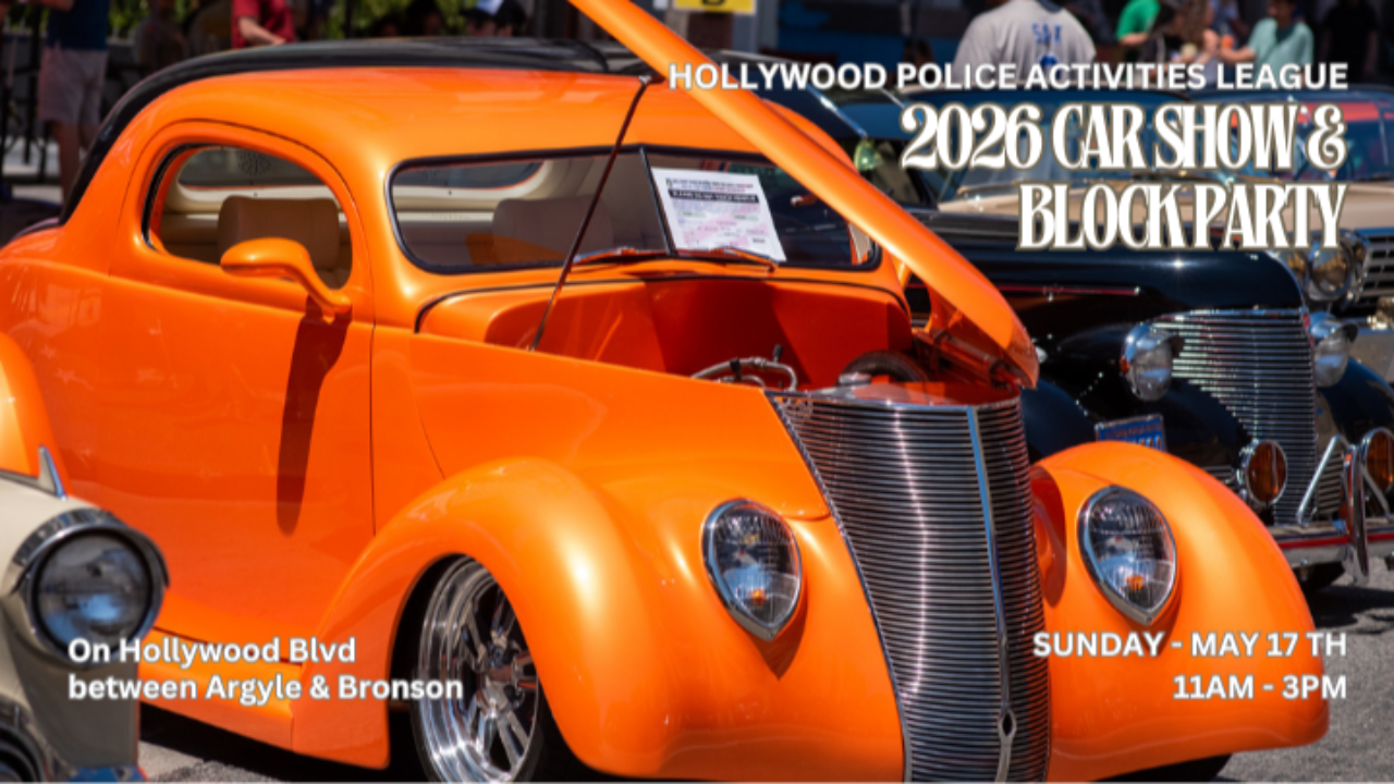 Hollywood PAL Car Show & Block Party