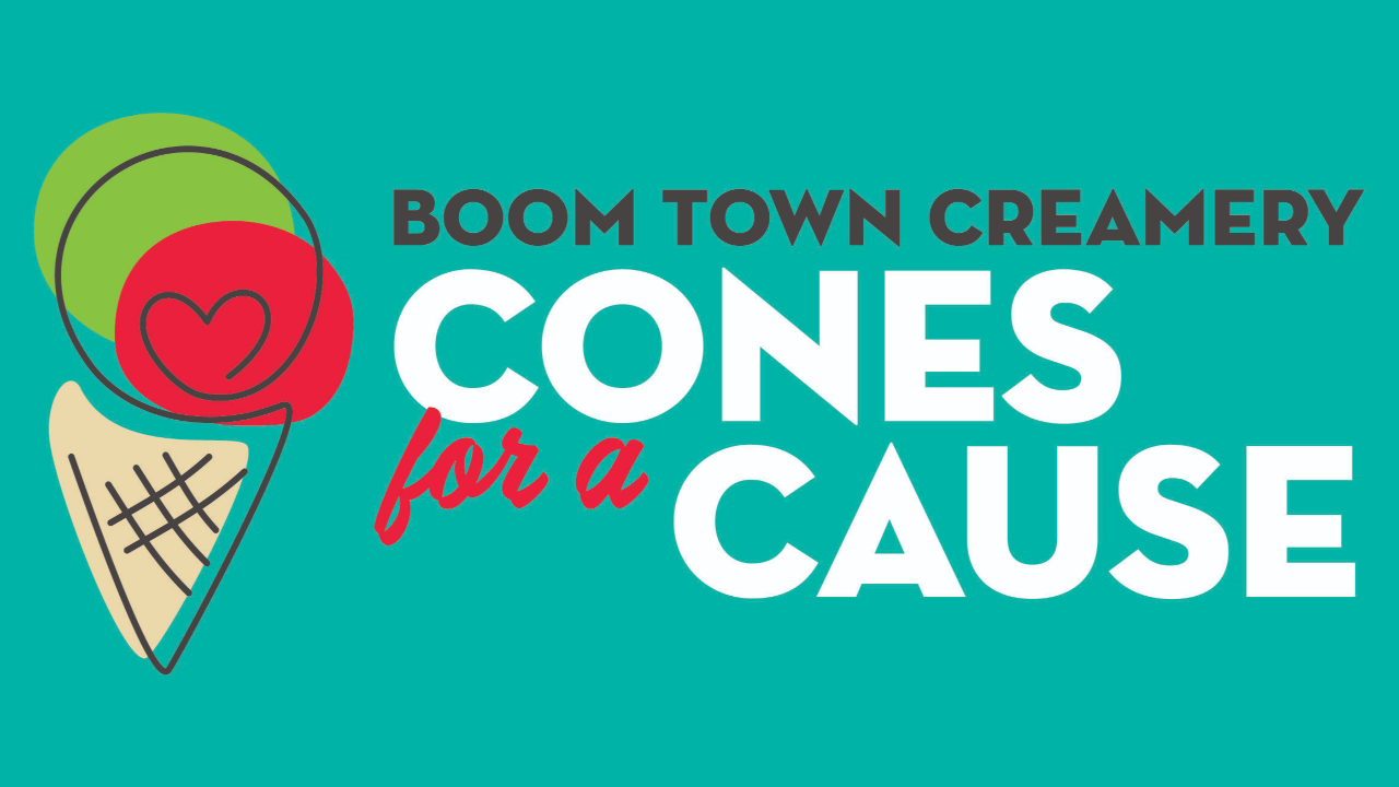 Boom Town Creamery Cones for a Cause