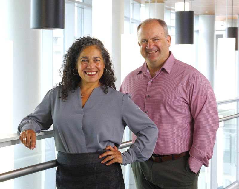 Image of co-chairs Mari Castaneda and Jeff Smith