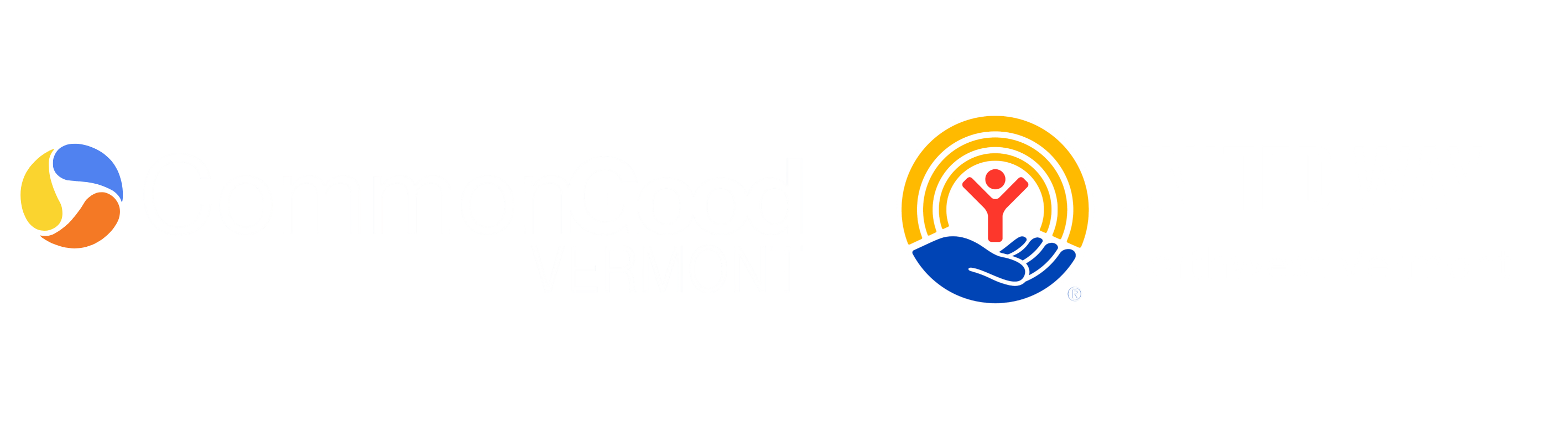 Common Good Vermont is a Statewide Program of United Way of Northwest Vermont. Joint Logo.