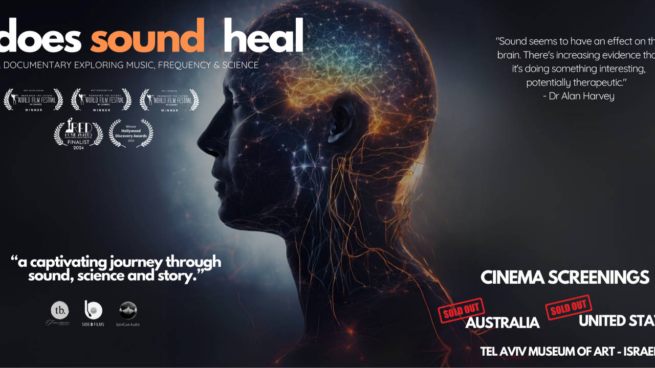 Does Sound Heal Screening Premier with Sound Bath