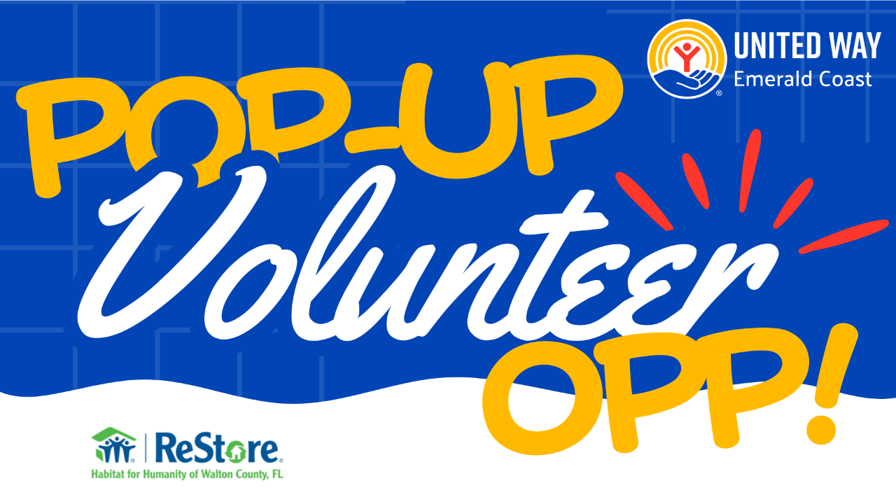 July Pop-Up Volunteer Opp!